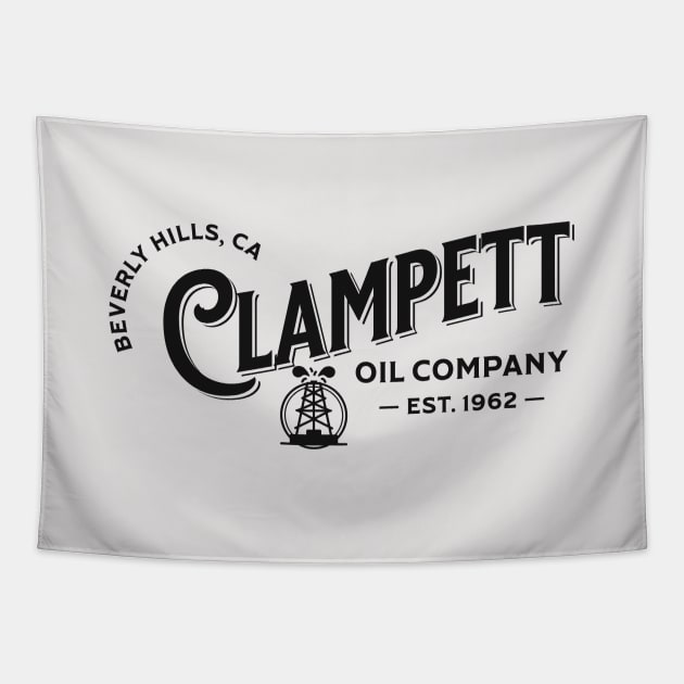 Clampett Oil Company - Est. 1962 Tapestry by BodinStreet