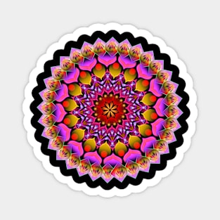 Mandala Magic - Daily Focus 3.30.2016 B Magnet