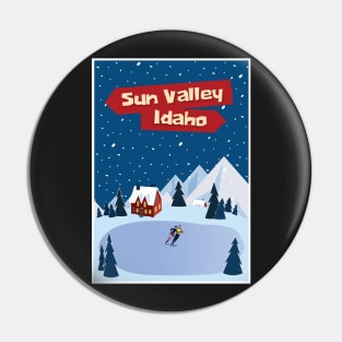 Sun Valley, Idaho Pin