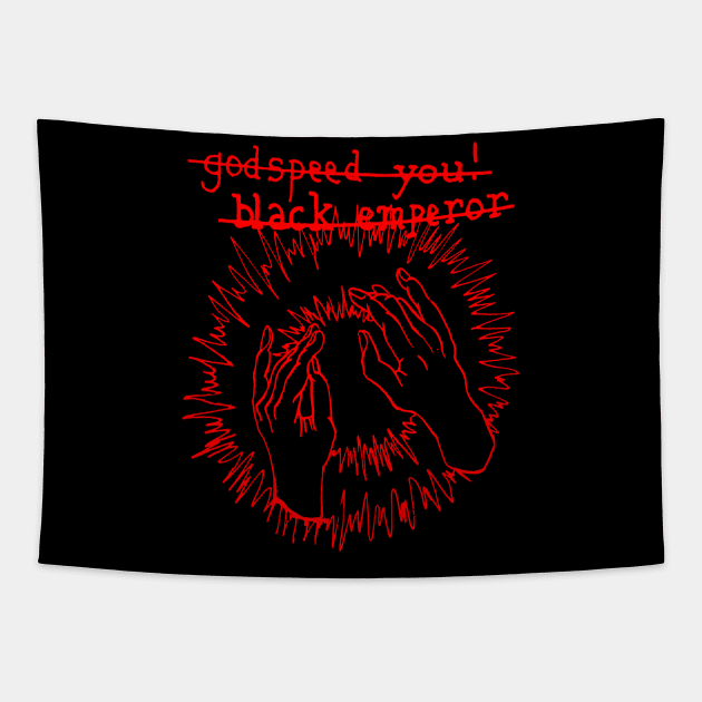 Godspeed You! black emperor Tapestry by wallofgreat