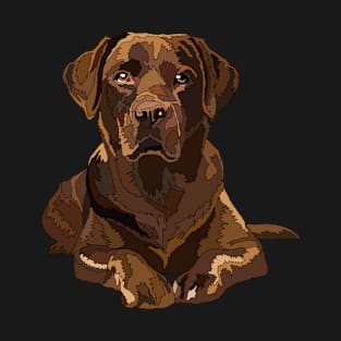 Chocolate Labrador Retriever T-Shirt