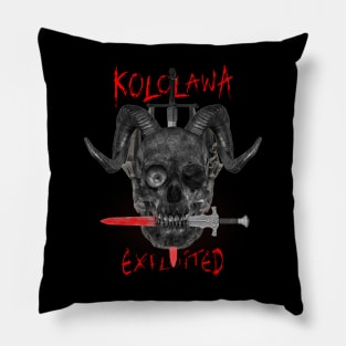 Exploited and Crime is Rampant Pillow