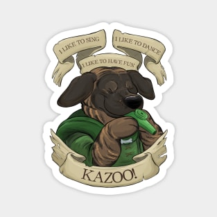 KAZOO! Tonka the Bard Magnet