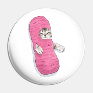 Cocoon Cat Pin