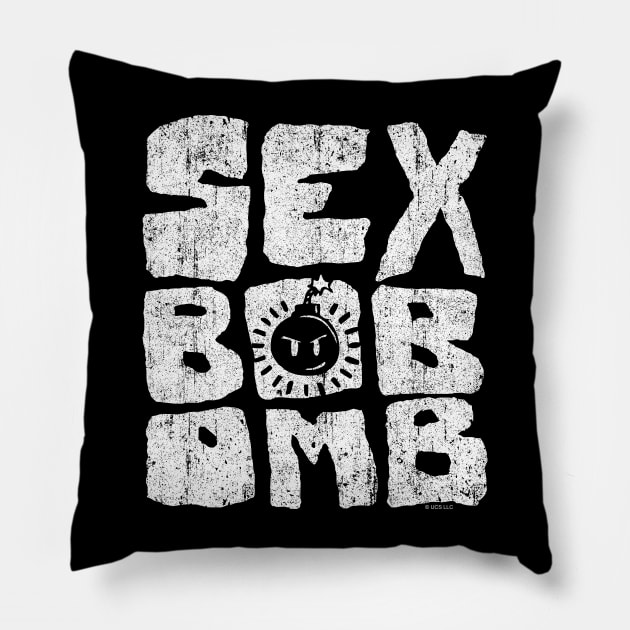 Sex Bob-Omb Pillow by huckblade