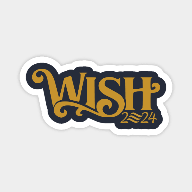 Wish Upon Waves 2024 Magnet by Wizarding Wands & Mickey Ears