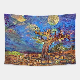 Withered tree Tapestry