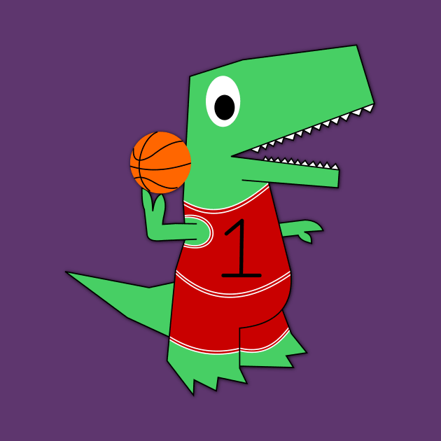 Dinosaur Baller by Shrenk