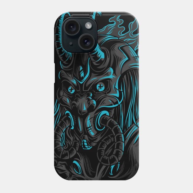 Demon Monster Phone Case by Red Rov