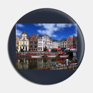 Gent, Belgium Pin