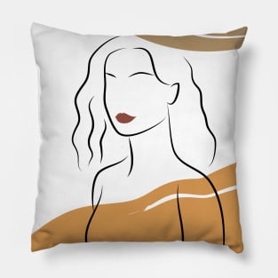 Female Line I Pillow