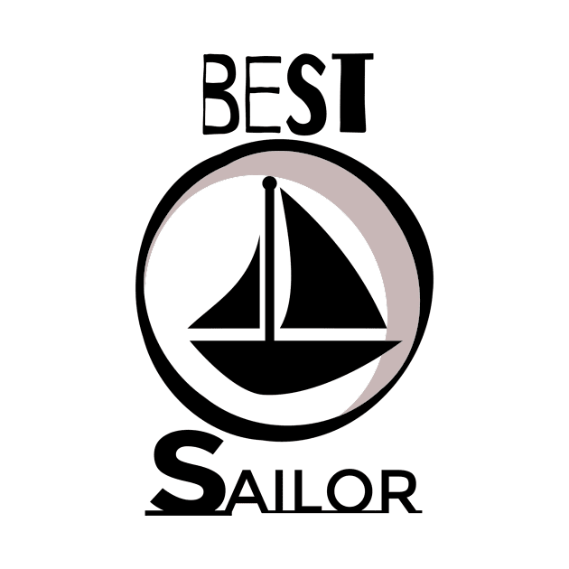 best sailor, fishing sailing design by summerDesigns