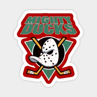 Mighty Ducks Retro Magnet