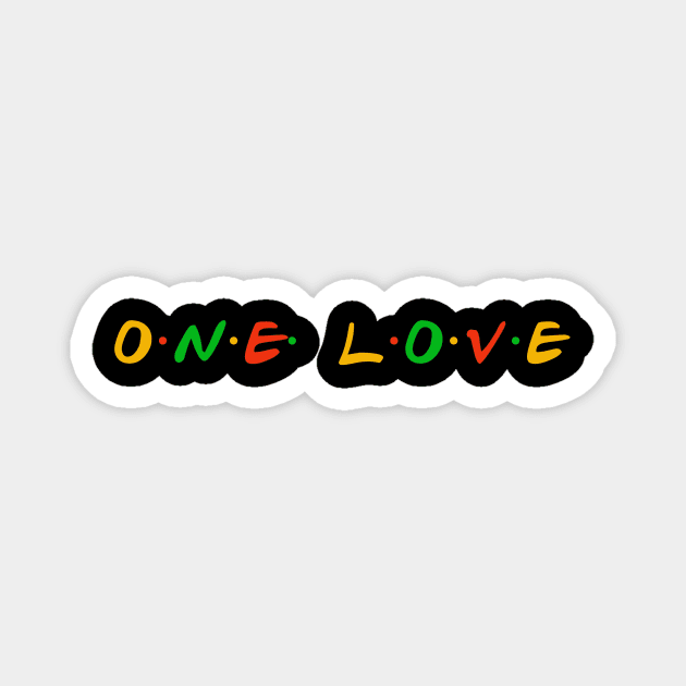 One Love Magnet by Fly Beyond