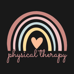 Physical Therapy I - Boho Rainbow T-Shirt