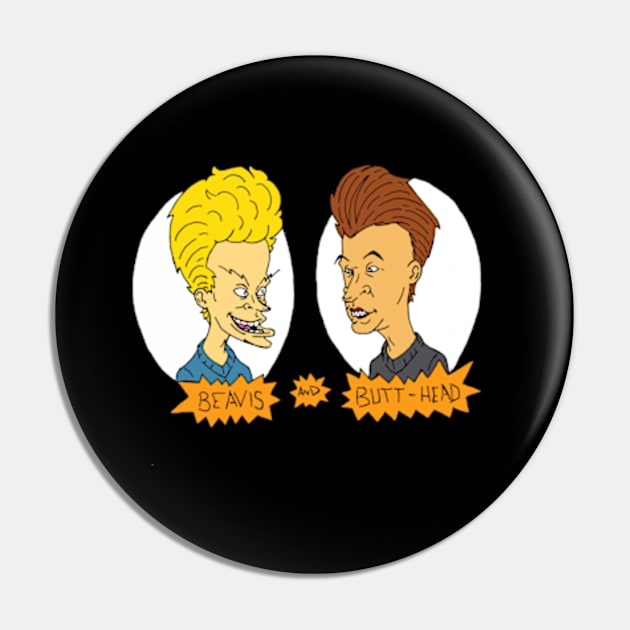 Beavis & Butt-Head Pin by AustinLBrooksART