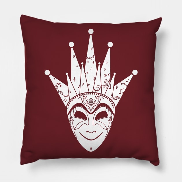 Boris Brejcha Pillow by RedLineStore