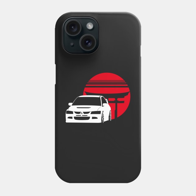 mitsubishi evolution Phone Case by sok3