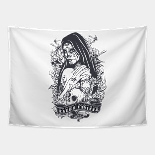 Every Mistake Tattoo Girl Tapestry