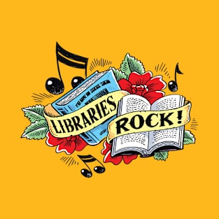 Libraries Rock! T-Shirt