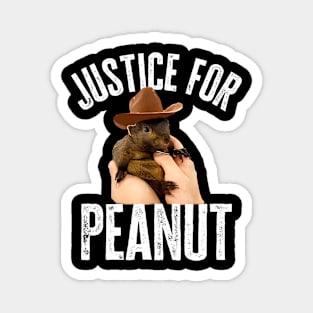 Justice For Peanut Magnet