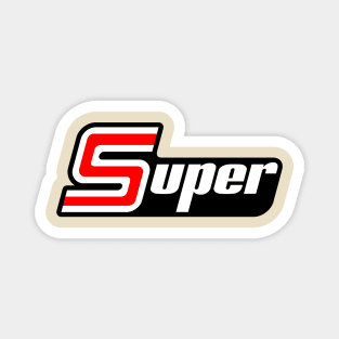 super 80 logo Magnet