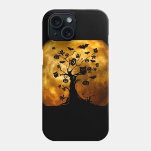 Happy Halloween Scary Tree Phone Case