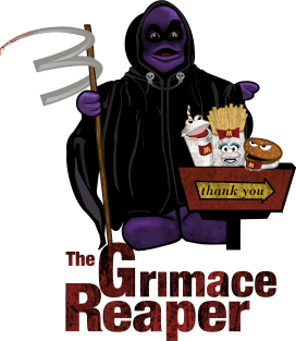 Grimace Reaper Magnet