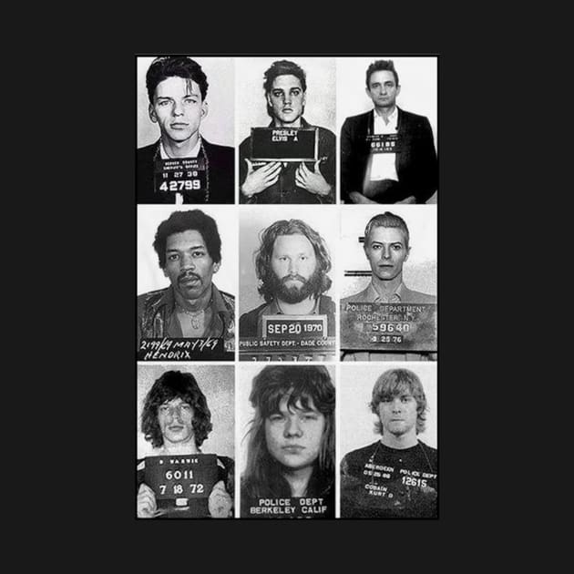 Celebrities Mugshot by dogdogwis