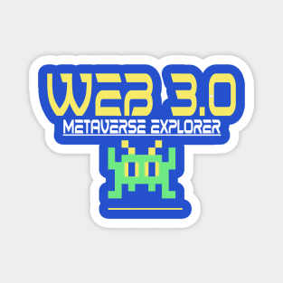 Web 3 Gaming Sci Fi Metaverse Magnet