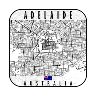 Adelaide Map Australia T-Shirt