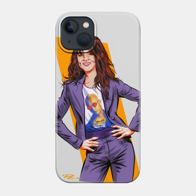 Juliette Lewis - An illustration by Paul Cemmick - Juliette Lewis - Phone Case