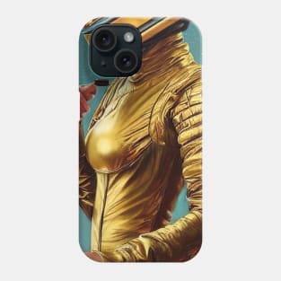 Girl motorcyclist Phone Case