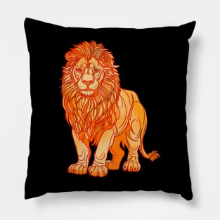 Lion stare Pillow