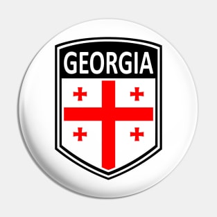 Flag Shield - Georgia Pin