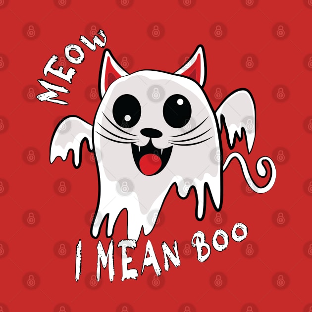 Meow I Mean Boo by ArticArtac