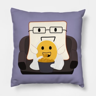 Movie night What The Egg Pillow