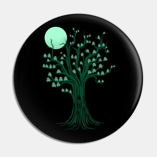 Haunted Tree Pin