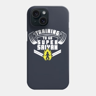 Training to Go Super Saiyan Phone Case