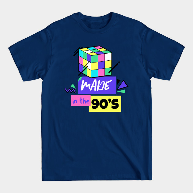 Discover Made in the 90's - 90's Gift - 90s Nostalgia - T-Shirt