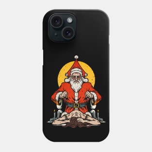 Nighttime Presence: Krampus is said to roam the streets at night during the Christmas season, making his presence even more ominous Phone Case