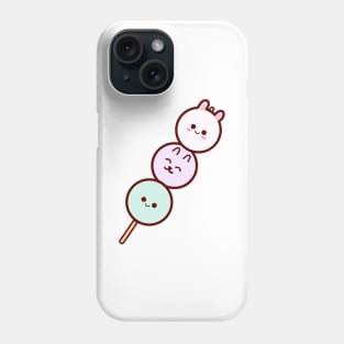 Kawaii Pastel Dango Phone Case