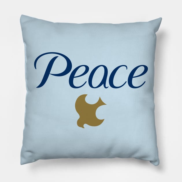 Dove of Peace TV Series Superhero Parody Pillow by BoggsNicolas