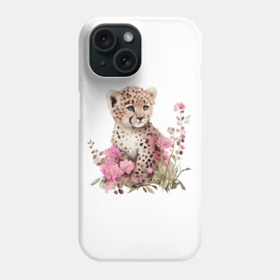 Baby leopard Phone Case