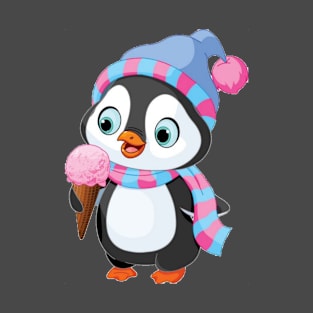 Penguin and his hot chocolate T-Shirt