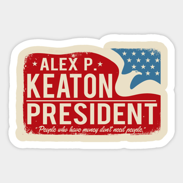 Keaton YOUNG REPUBLICANS CLUB T-Shirt All Sizes FAMILY TIES Alex P