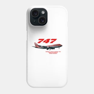 BOEING 747 DESIGN Phone Case