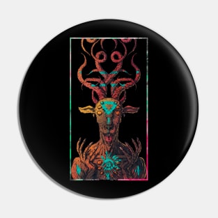 Horned Rave! Pin