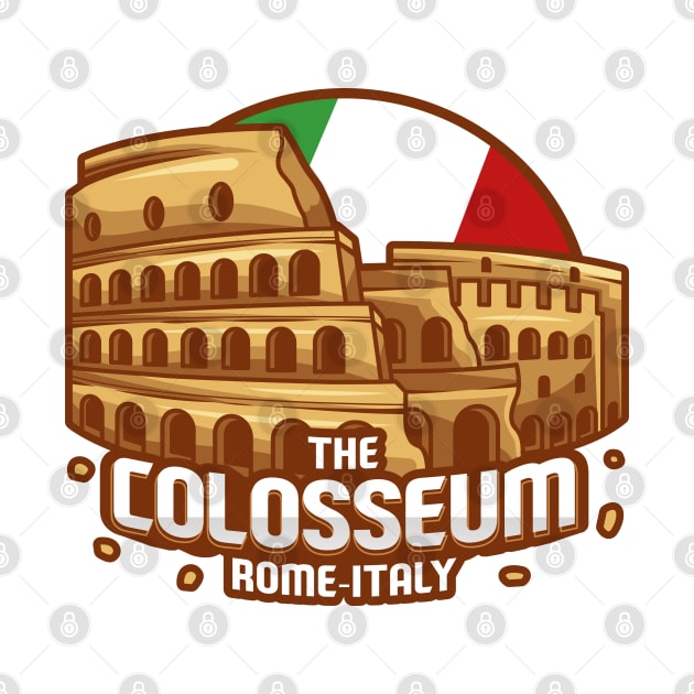 colosseum italy landmark by noorshine