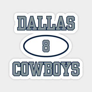 DALLAS COWBOYS TROY AIKMAN #8 Magnet